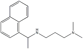 [3-(dimethylamino)propyl][1-(naphthalen-1-yl)ethyl]amine 结构式