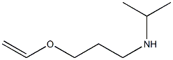 [3-(ethenyloxy)propyl](propan-2-yl)amine 结构式