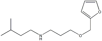 [3-(furan-2-ylmethoxy)propyl](3-methylbutyl)amine 结构式