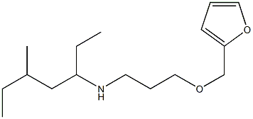 [3-(furan-2-ylmethoxy)propyl](5-methylheptan-3-yl)amine 结构式