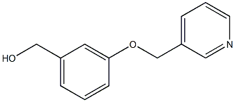 [3-(pyridin-3-ylmethoxy)phenyl]methanol 结构式