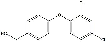 [4-(2,4-dichlorophenoxy)phenyl]methanol 结构式