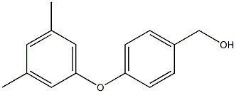 [4-(3,5-dimethylphenoxy)phenyl]methanol 结构式