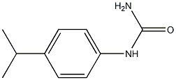 [4-(propan-2-yl)phenyl]urea 结构式