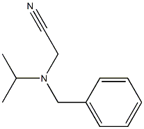 [benzyl(isopropyl)amino]acetonitrile 结构式