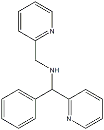 [phenyl(pyridin-2-yl)methyl](pyridin-2-ylmethyl)amine 结构式