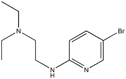 {2-[(5-bromopyridin-2-yl)amino]ethyl}diethylamine 结构式