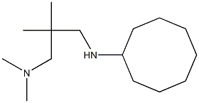 {2-[(cyclooctylamino)methyl]-2-methylpropyl}dimethylamine 结构式