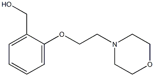 {2-[2-(morpholin-4-yl)ethoxy]phenyl}methanol 结构式