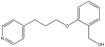 {2-[3-(pyridin-4-yl)propoxy]phenyl}methanol 结构式