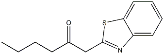 1-(1,3-benzothiazol-2-yl)hexan-2-one 结构式