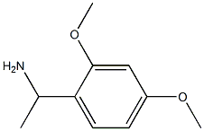 1-(2,4-dimethoxyphenyl)ethanamine 结构式