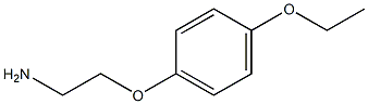 1-(2-aminoethoxy)-4-ethoxybenzene 结构式