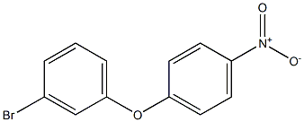 1-(3-bromophenoxy)-4-nitrobenzene 结构式