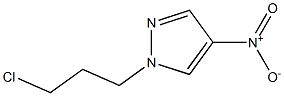 1-(3-chloropropyl)-4-nitro-1H-pyrazole 结构式