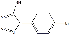 1-(4-bromophenyl)-1H-1,2,3,4-tetrazole-5-thiol 结构式