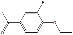 1-(4-ethoxy-3-fluorophenyl)ethan-1-one 结构式