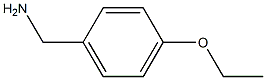 1-(4-ethoxyphenyl)methanamine 结构式