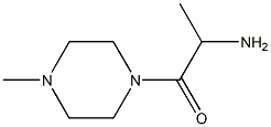 1-(4-methylpiperazin-1-yl)-1-oxopropan-2-amine 结构式
