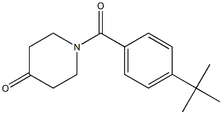 1-(4-tert-butylbenzoyl)piperidin-4-one 结构式
