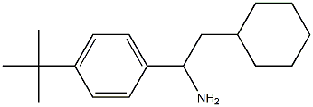 1-(4-tert-butylphenyl)-2-cyclohexylethan-1-amine 结构式