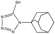 1-(adamantan-1-yl)-1H-1,2,3,4-tetrazole-5-thiol 结构式