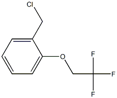1-(chloromethyl)-2-(2,2,2-trifluoroethoxy)benzene 结构式