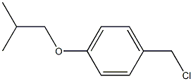 1-(chloromethyl)-4-(2-methylpropoxy)benzene 结构式