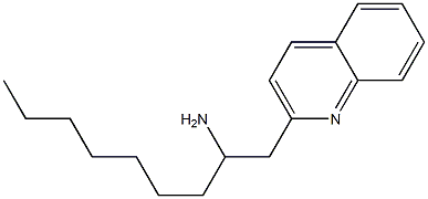 1-(quinolin-2-yl)nonan-2-amine 结构式