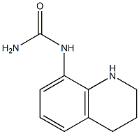 1,2,3,4-tetrahydroquinolin-8-ylurea 结构式
