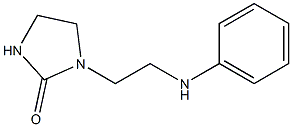 1-[2-(phenylamino)ethyl]imidazolidin-2-one 结构式