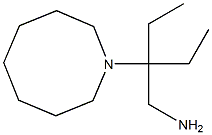 1-[3-(aminomethyl)pentan-3-yl]azocane 结构式