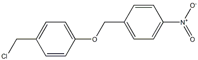 1-[4-(chloromethyl)phenoxymethyl]-4-nitrobenzene 结构式