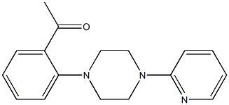 1-{2-[4-(pyridin-2-yl)piperazin-1-yl]phenyl}ethan-1-one 结构式