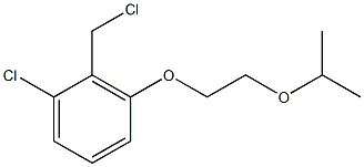 1-chloro-2-(chloromethyl)-3-[2-(propan-2-yloxy)ethoxy]benzene 结构式