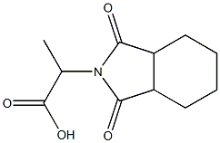 2-(1,3-dioxo-octahydro-1H-isoindol-2-yl)propanoic acid 结构式