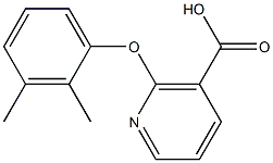 2-(2,3-dimethylphenoxy)nicotinic acid 结构式