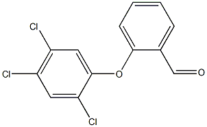 2-(2,4,5-trichlorophenoxy)benzaldehyde 结构式