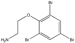 2-(2-aminoethoxy)-1,3,5-tribromobenzene 结构式