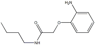 2-(2-aminophenoxy)-N-butylacetamide 结构式