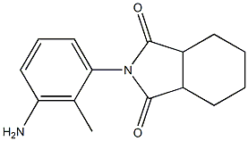 2-(3-amino-2-methylphenyl)hexahydro-1H-isoindole-1,3(2H)-dione 结构式