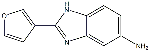 2-(3-furyl)-1H-benzimidazol-5-amine 结构式