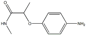 2-(4-aminophenoxy)-N-methylpropanamide 结构式