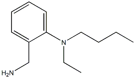 2-(aminomethyl)-N-butyl-N-ethylaniline 结构式