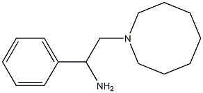 2-(azocan-1-yl)-1-phenylethan-1-amine 结构式
