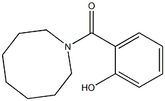 2-(azocan-1-ylcarbonyl)phenol 结构式