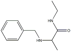 2-(benzylamino)-N-ethylpropanamide 结构式