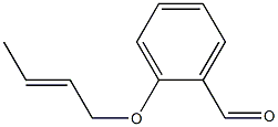 2-(but-2-en-1-yloxy)benzaldehyde 结构式