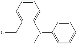 2-(chloromethyl)-N-methyl-N-phenylaniline 结构式