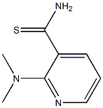 2-(dimethylamino)pyridine-3-carbothioamide 结构式